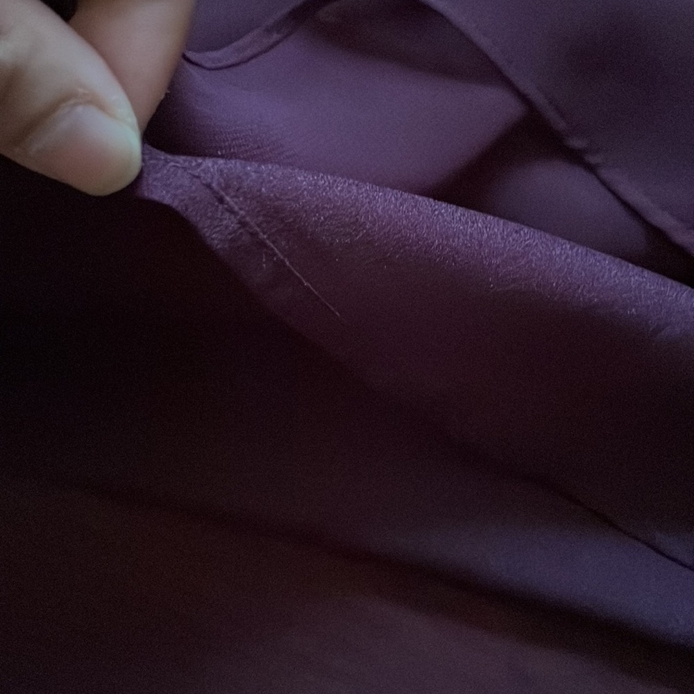 Calvin Klein v neck gauzy blouse size small (missing size tag) - Picture 6 of 9